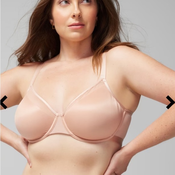 NWT SOMA Chico’s Lift Unlined Perfect Coverage Support Bra tan nude Hush 36B - Picture 1 of 16